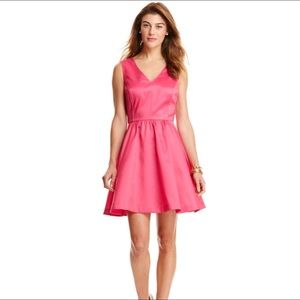 Kentucky Derby V-Neck Fit & Flare Dress